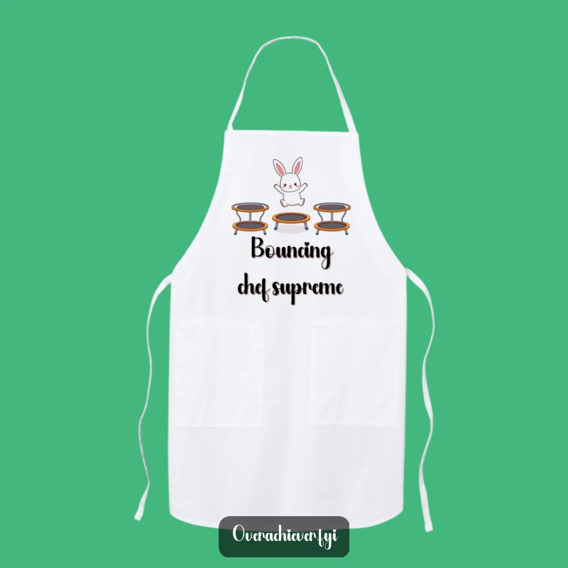 Funny Rabbit Apron - Cook and Play with Energetic Style!