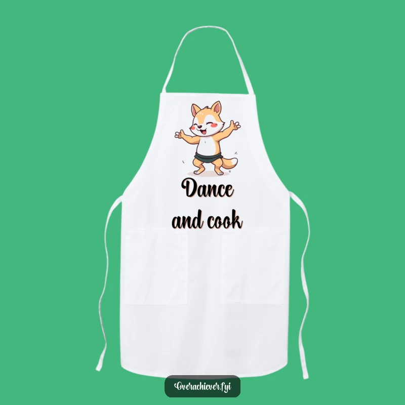 Funny Dancer Animal Apron - Practice with Passion & Flair