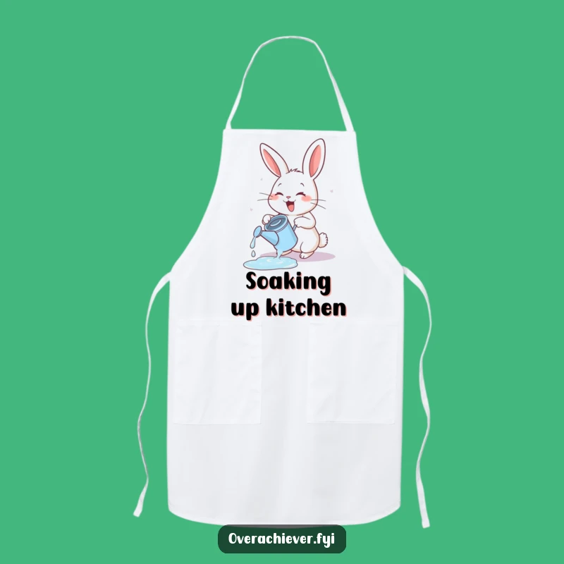 Funny Rabbit Watering Apron: Gardener's Helper, Perfect Funny Gift