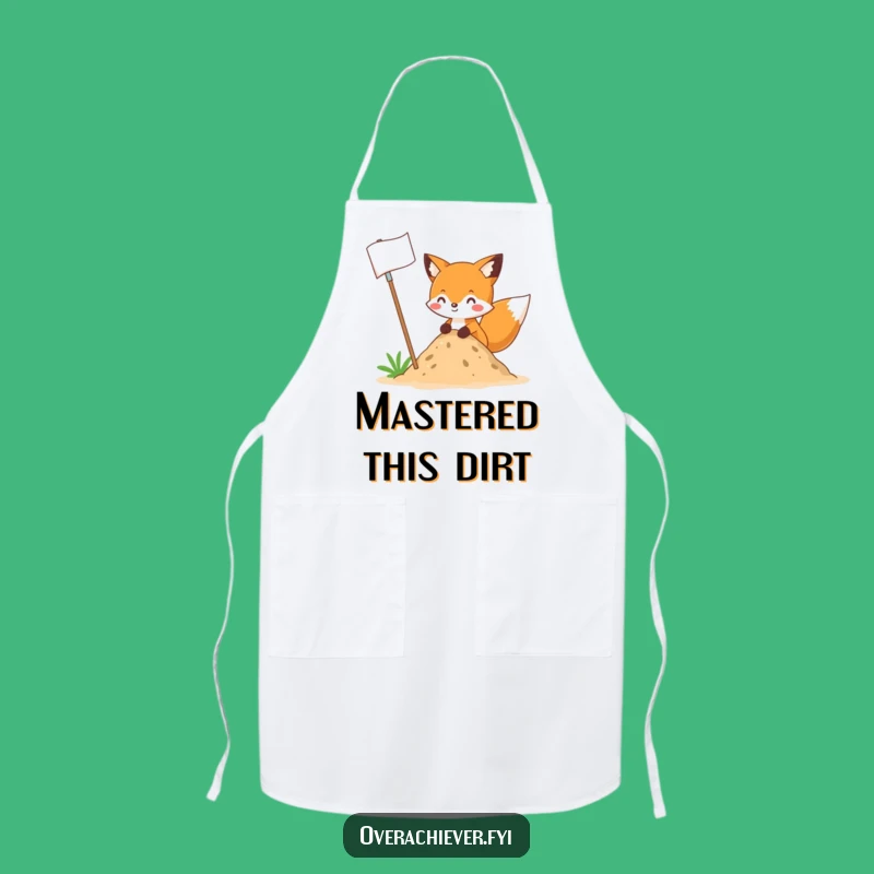 Funny Fox Flag Apron: Hilarious Culinary Conqueror Gear