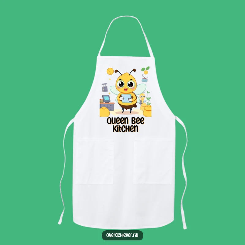 Funny Bee Apron: Keep Clean While Managing Tasks with this Hilarious Design