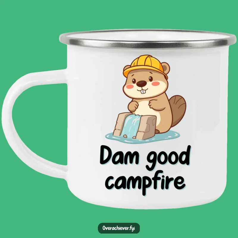 Funny Beaver Builder Camping Mug: Outdoor Work Ethic, Wonderful Funny Gift!