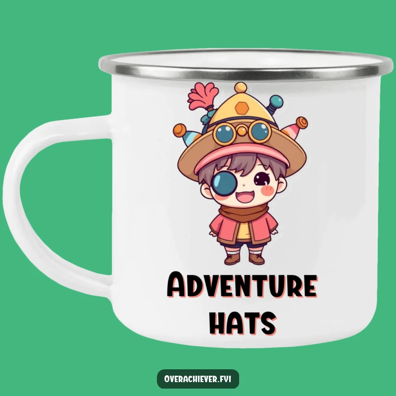 Funny Multitasker Camping Mug - Versatile Character Outdoor Gift