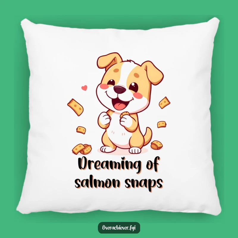 Funny Dog Treat Trick Pillow: Cozy Comfort with a Hilarious Canine Balancing Act, Perfect Gift