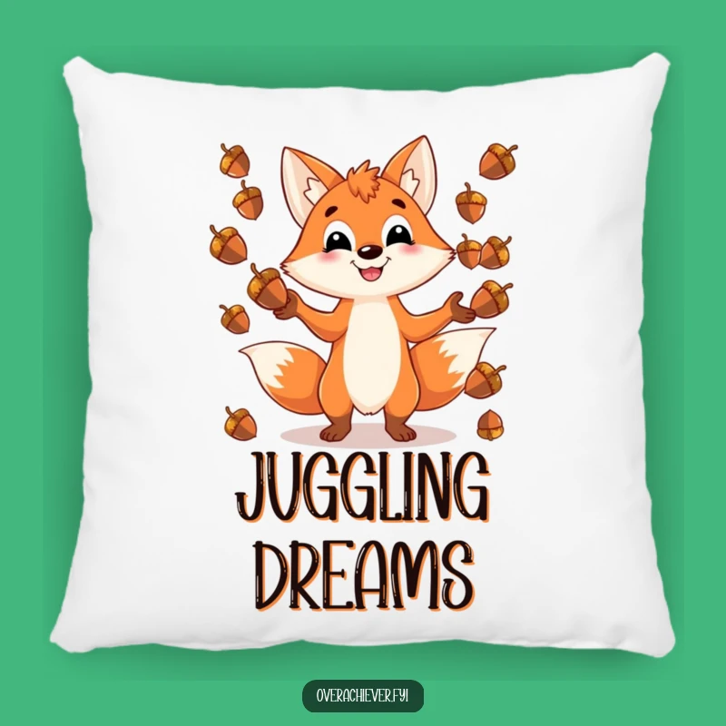 Funny Fox Pillow - Cozy & Playful Accent for Your Couch