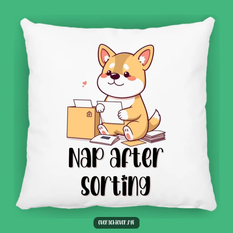 Funny Dog Mail Sorter Pillow: Snuggle Up with This Hilarious Pet Gift