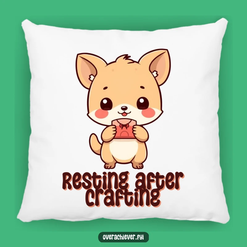 Funny Proud Animal Pillow: Cozy Creator Comfort - Perfect Gift!