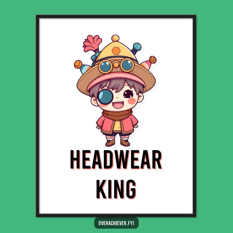 Funny Multitasker Digital Print - Instant Proud Hat Art