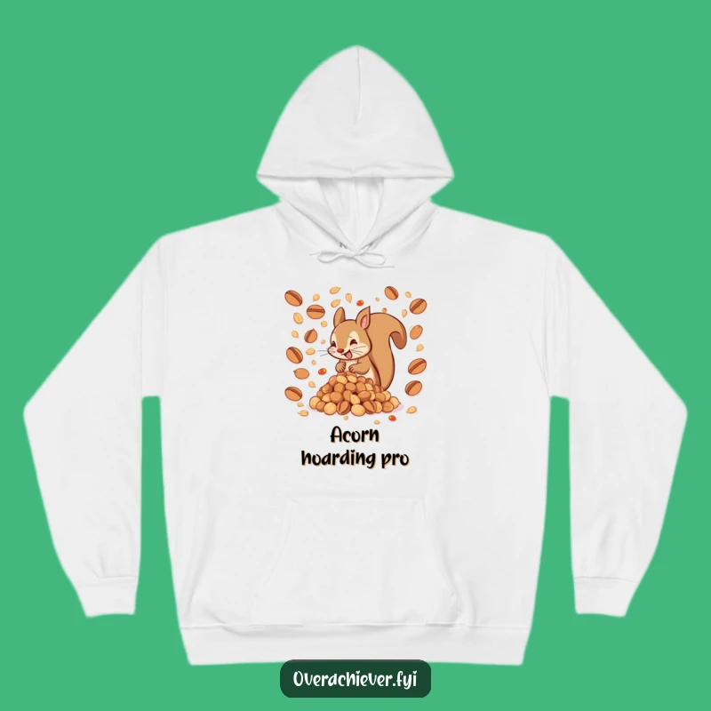 Funny Squirrel Nut Pile Hoodie: The Ultimate Humorous Gift for Collectors