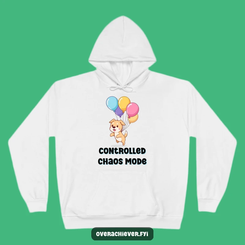 Funny Dog Balloon Herding Hoodie: Cozy Canine Chaos, The Ultimate Funny Gift