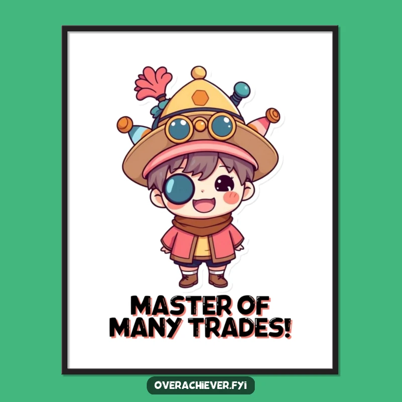 Free Printable Multitasker Humorous Wall Art - Downloadable DIY Inspirational Decor