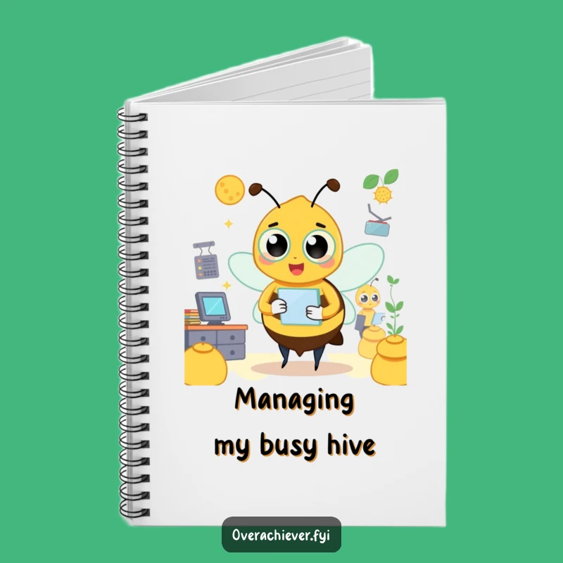 Funny Bee Notebook: Jot Down Your Tasks with this Hilarious Hive Manager's Journal