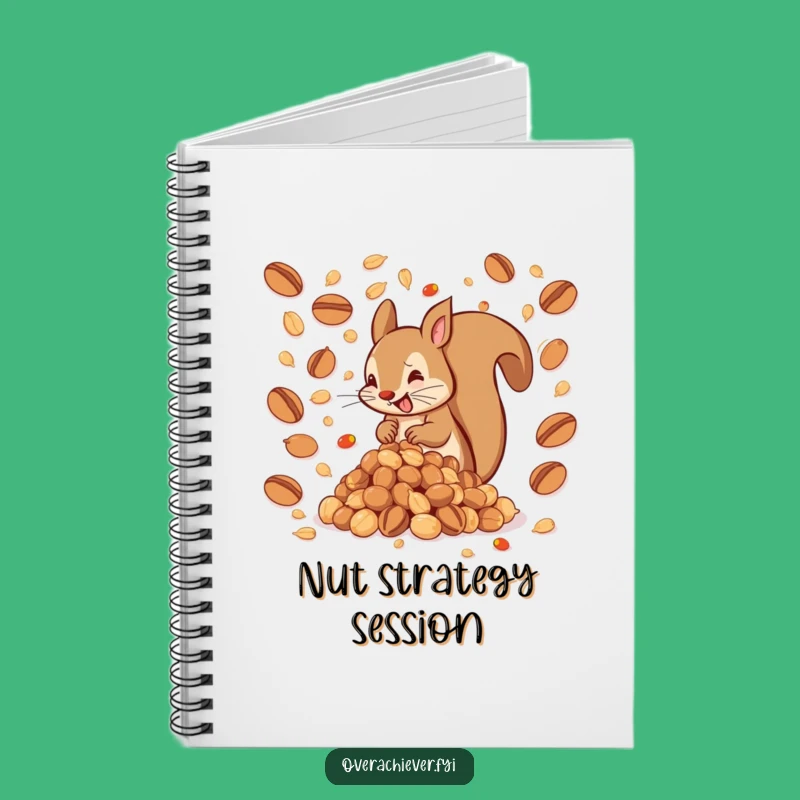 Funny Hyperactive Squirrel Notebook: A Humorous Gift for Busy Planners