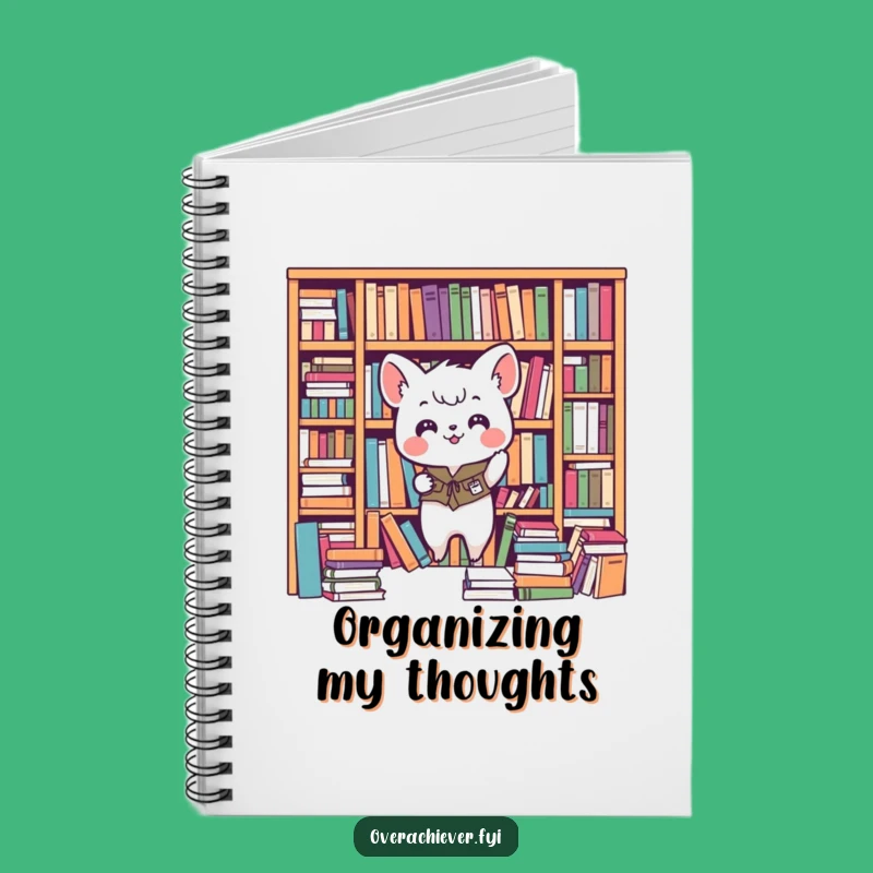 Funny Organizer Animal Notebook: Tidy Notes Helper - Perfect Gift!