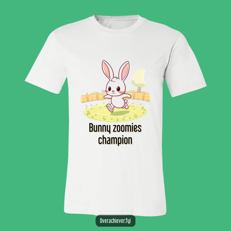 Funny Rabbit T-Shirt: Hilarious Lap-Running Tee for Fitness Fanatics