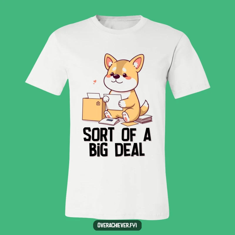 Funny Bouncy Dog Mail Sorter T-Shirt: A Hilarious Gift for Pet Enthusiasts