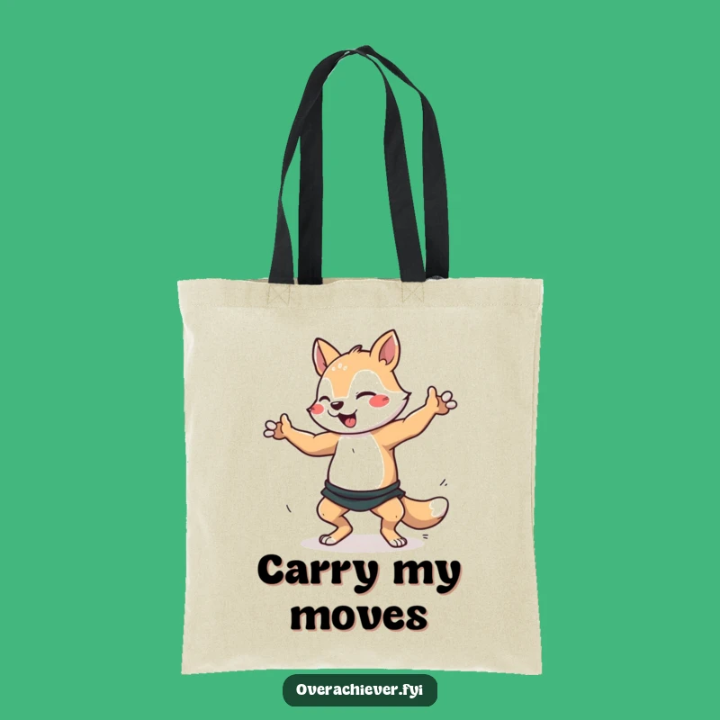 Funny Dance Practice Animal Tote Bag - Carry Your Passion